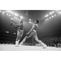 Ali Dodging a Punch from Frazier