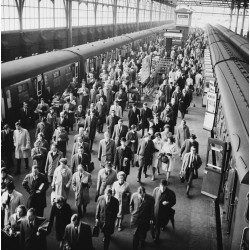 Commuters at Waterloo