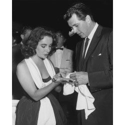 Elizabeth Taylor And Rock Hudson