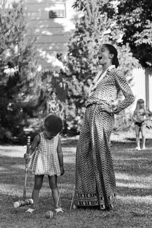 Elizabeth Campbell Parks, 1971, Slim Aarons