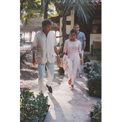 Elizabeth Taylor on Location