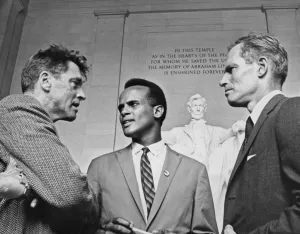 Actors At Civil Rights March, 1963