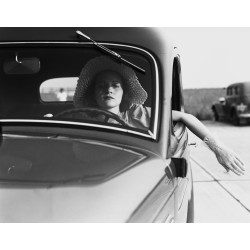 Driving Young Lady