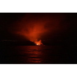 Lava Reaches the Sea (Cumbre Vieja)