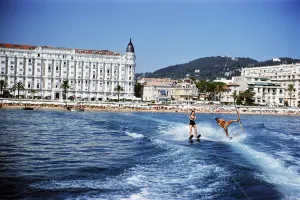 Cannes Watersports, 1958, Slim Aarons