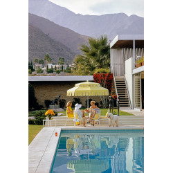 Poolside Friendship
