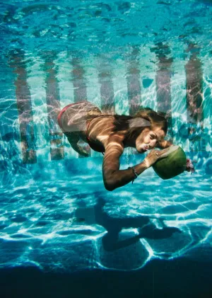Underwater Drink, 1972, Slim Aarons