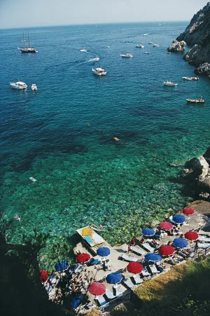 View From Il Pellicano, 1991, Slim Aarons