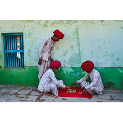 India, Rajasthan, Rabari village