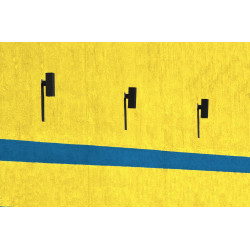 Bright Yellow Wall