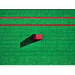 Green Shadowed Wall