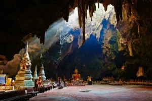Thailand, Petchaburi, Yai Suwannaram buddhist cave, 2014, Tuul & Bruno Morandi