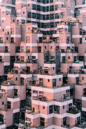 Pyramid-shape Residential Building, 2020