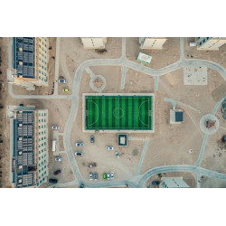 Sports Court in Residential District