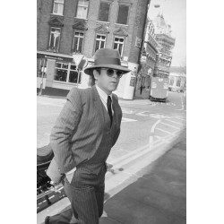 Suited Elton John
