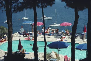 Il Pellicano Hotel, Toskana 1980, Slim Aarons
