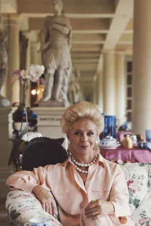 Lily Safra, La Leopolda 1991, Slim Aarons