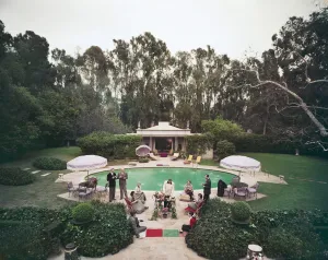 Beverly Hills Pool Party, 1952, Slim Aarons