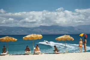Private Island, Philippines 1973, Slim Aarons