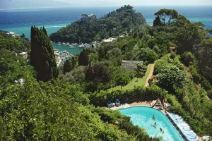 Portofino Villa, Casa Montefino 1977, Slim Aarons