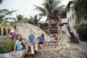 Lehman Family In Casa De Campo, 1990, Slim Aarons