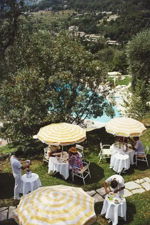 Chateau Saint-Martin, Vence 1986, Slim Aarons