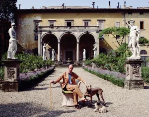 Prince Filippo Corsini, Florence 1983, Slim Aarons