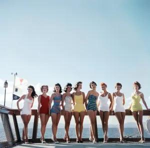 Lake Tahoe Ladies, 1959, Slim Aarons