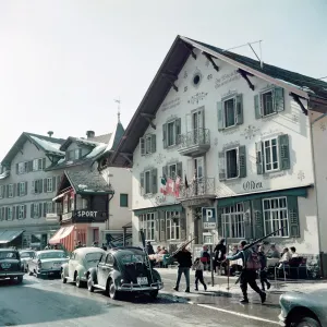 Hotel Olden, Gstaad 1961, Slim Aarons