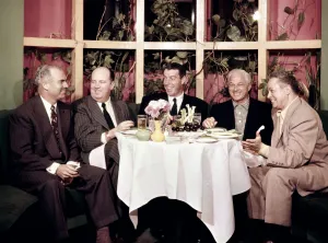 Club Lunch, Beverly Hills 1952, Slim Aarons