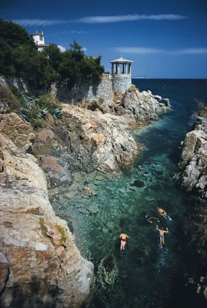 Swimming In Spain, S'Agaro 1970, Slim Aarons