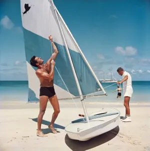 Boating In Antigua, 1960, Slim Aarons