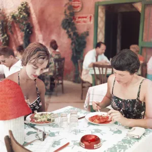 Edna Lewis, Positano 1958, Slim Aarons
