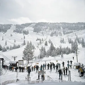 Skiing In Vail, Colorado 1964, Slim Aarons