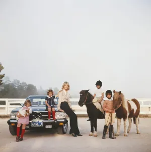 Anne Anka, 1976, Slim Aarons