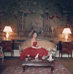Montesquiou-Fezensac, Neuilly 1957, Slim Aarons