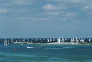 Nassau Sailing, March 1971, Slim Aarons