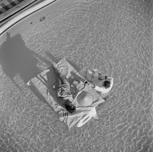 Las Vegas Luxury, Sands Hotel 1954, Slim Aarons