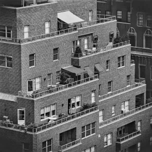 New York Apartments, 1953, Slim Aarons