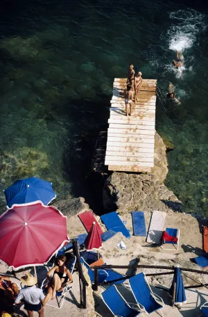 Porto Ercole, Toscane 1980, Slim Aarons