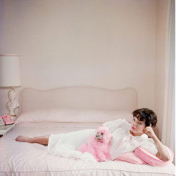 Joan Collins Relaxes