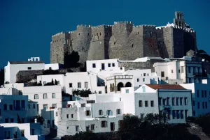 Greek Monastery, Patmos 1983, Slim Aarons