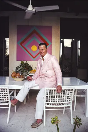 David Nightingale Hicks, Windermere Island 1980, Slim Aarons