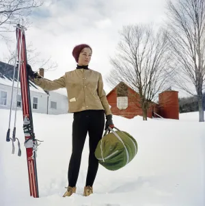 Skiing In Stowe, Vermont 1962, Slim Aarons