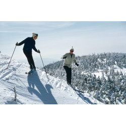 Skiers At Sugarbush