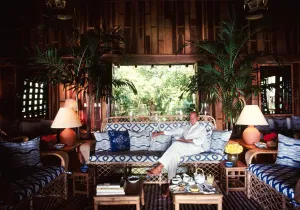 Oscar De La Renta, Casa de Campo 1985, Slim Aarons