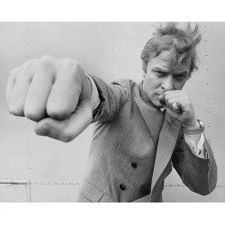 Michael Caine Throwing A Punch