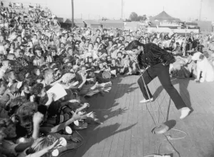 Elvis Presley On Stage, 1957