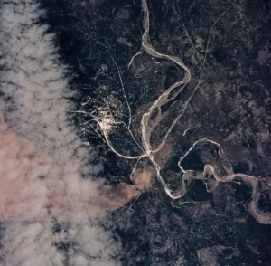 STS-83 Space Shuttle Columbia Earth Observation, 1997