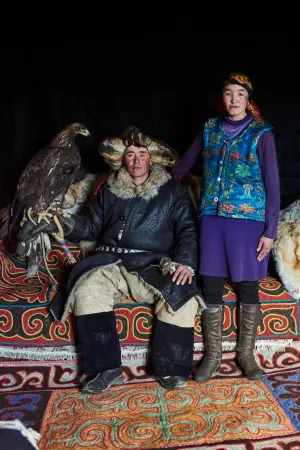 Mongolia, Bayan-Olgii, eagle hunter, 2016, Tuul & Bruno Morandi